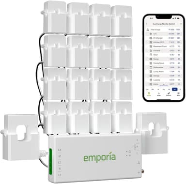 Emporia Vue 3 Home Energy Monitor – Smart Real-Time Electricity Tracking