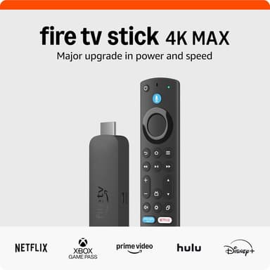 Amazon Fire TV Stick 4K Max – AI-Powered Streaming with Wi-Fi 6E & Dolby Vision