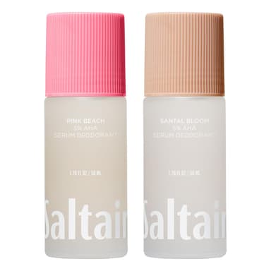 Saltair Serum Deodorant 2-Pack – 5% AHA Aluminum-Free Odor Control