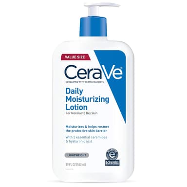 CeraVe Daily Moisturizing Lotion – 19oz Hydrating Face & Body Moisturizer